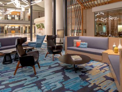 共有エリア ハイアット リージェンシー インディアナポリス アット ステート キャピトルの写真