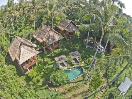 Jepun Didulu Cottages Отели рядом с достопримечательностью «Candidasa Bali Driver»