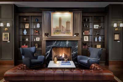 共有エリア アロフト デトロイト アット ザ デイビッド ホイットニーの写真