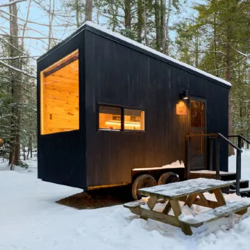 Postcard Cabins Eastern Catskills