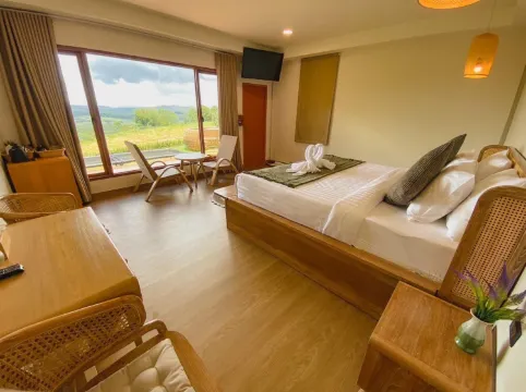 ห้องดีลักซ์สวีทพร้อมวิวภูเขา