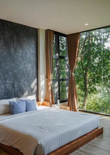 วิลล่าชั้นบนพร้อมสระว่ายน้ำ (พักรายชั่วโมง)