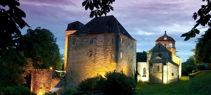 Chateau de Lissac Hotele w: Limousin