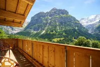 Boutique Hotel Panorama Grindelwald - Bergblick
