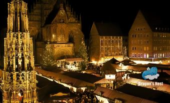 Dragon’s Nest: Cozy & Modern Attic Loft Nuremberg