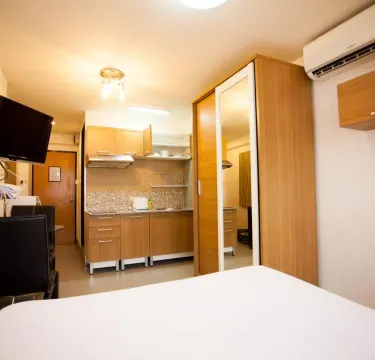 สตูดิโอพร้อมวิวภูเขา