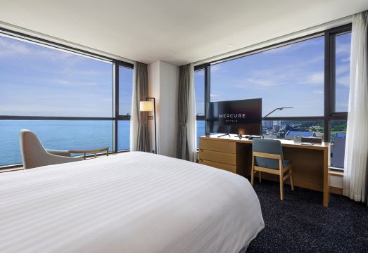 머큐어 앰배서더 울산의 오션뷰 객실 사진