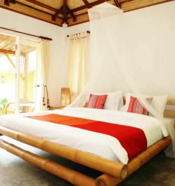 ห้องสำหรับครอบครัวพร้อมวิวสวน