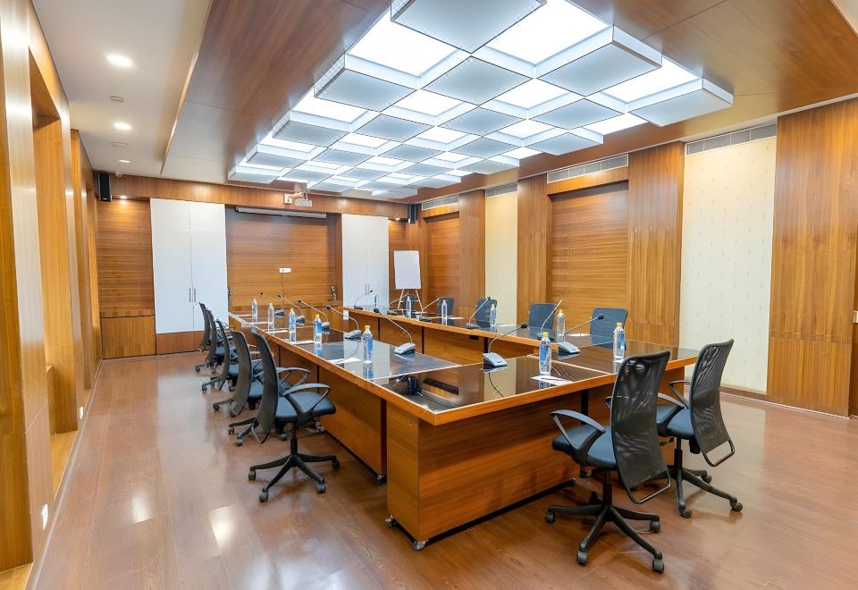 더 래디언트 리조트의 아늑한 전경 