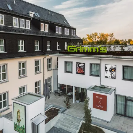 Grimms Hotel Hanau Отели в г. Ханау