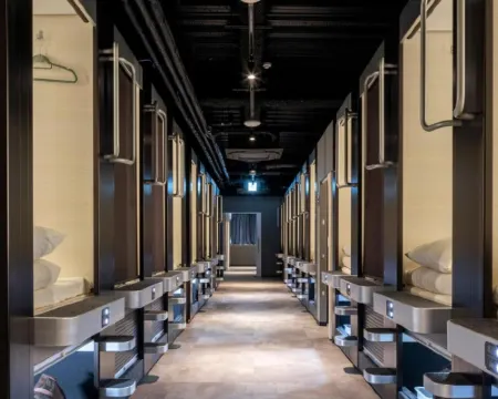 Capsule Hotel Cube Hiroshima Hotels in Hiroshima