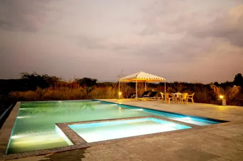 Jawai Bera Leopard Camp - Mountain view