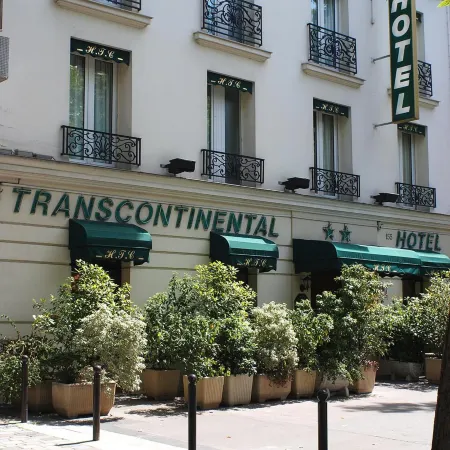 Hôtel Transcontinental Отели рядом с достопримечательностью «14-й округ: Монпарнас»