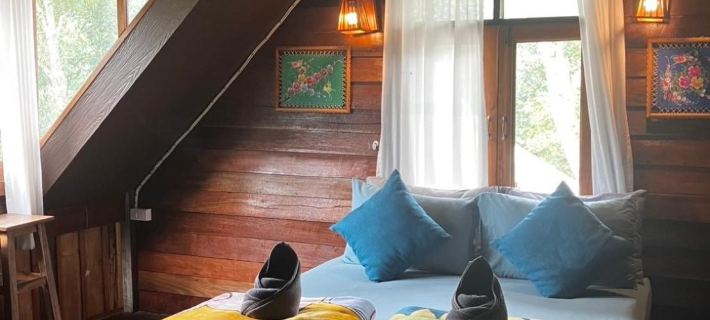 Baan Ing Dao Maekampong Chiang Mai メーオーンのホテル