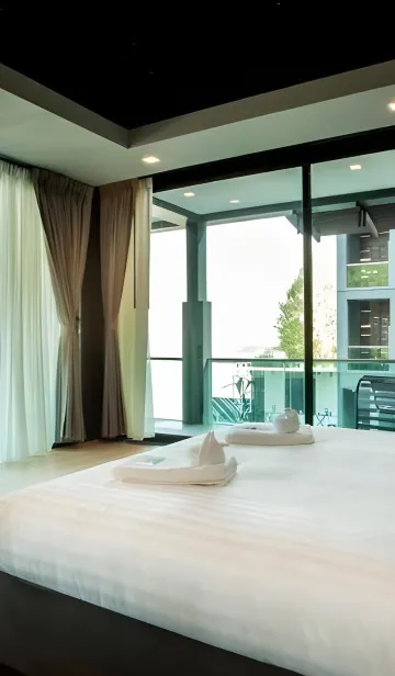 ห้องดีลักซ์พร้อมวิวทะเล