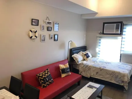 Cozy Entire Place Condominium @Heart of Edsa CUBAO Отели рядом с достопримечательностью «Mt. Carmel Shrine»