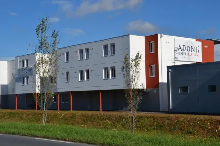 Adonis Hotel Bayonne Отели в г. Бриску