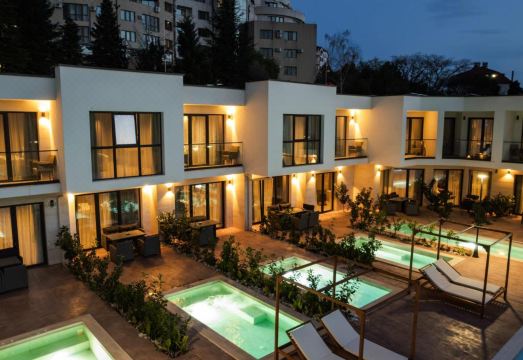 호텔 실내 온천 풀