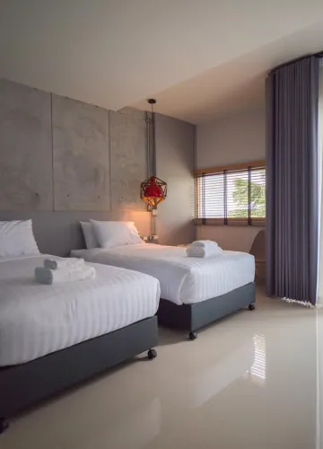 ห้องดีลักซ์ เตียงแฝด