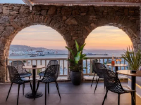 Yalos Hotel Sunset View Mykonos Town Private Rooms โรงแรมในไมโคนอส