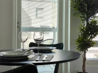 Borg Travel Center - Studio · Balcony · King Bed · Free Parking - Apartments
