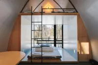 Tiny Garden Tateshina- Camp, Lodge & Cabins - - balcony