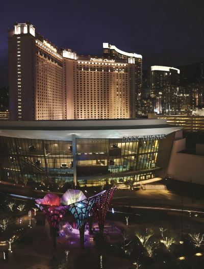 ホテル周辺 パークMGMラスベガスの写真