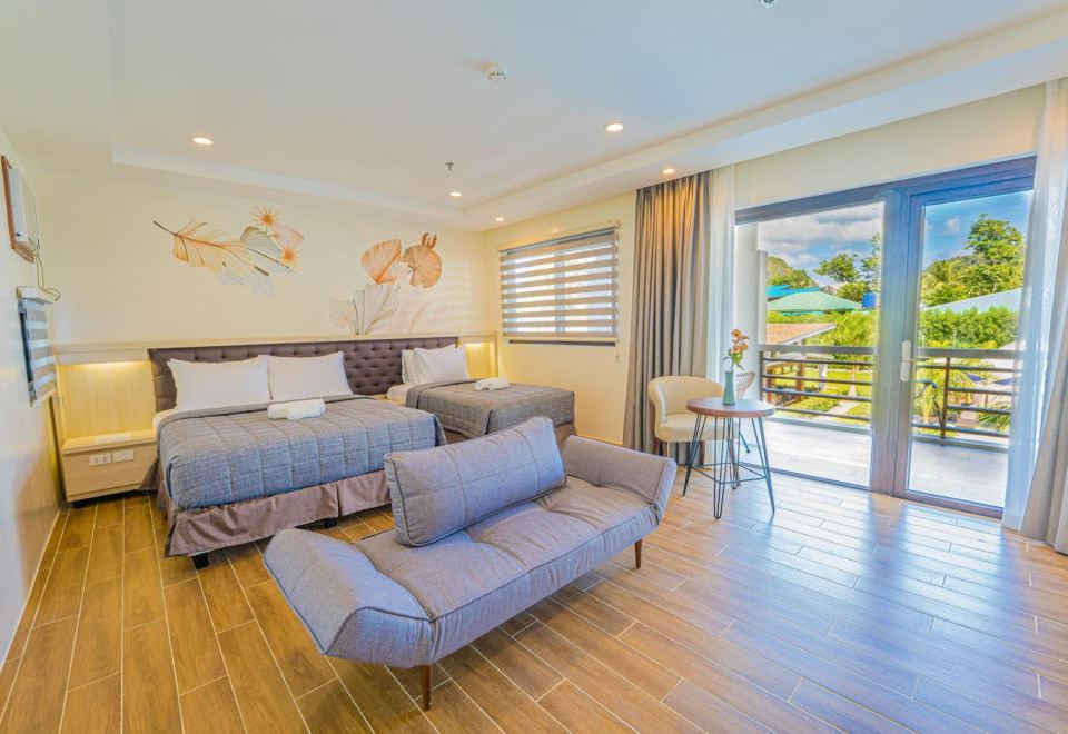 오라 비치 리조트의 객실 내부 