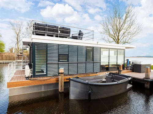 Unique Houseboat on and Around the Sneekermeer