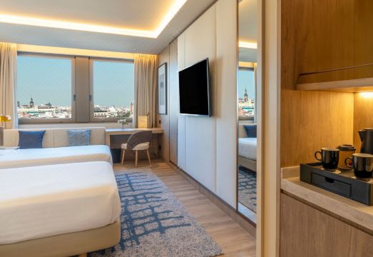 마드리드 메리어트 호텔 프린세사 플라자의 내부 모습