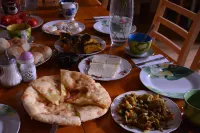 House in Mestia - breakfast