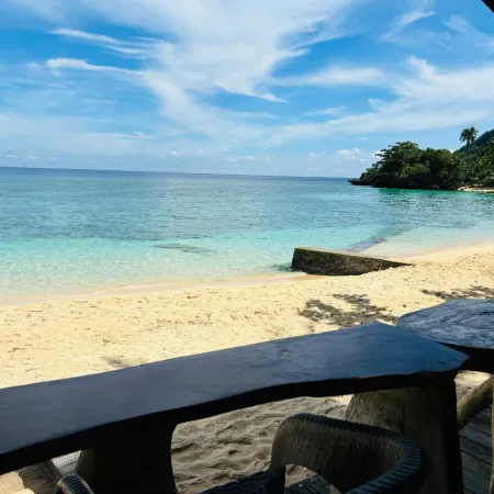 White Beach Front and Cottages