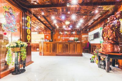 Front Desk San San Hotel Photo