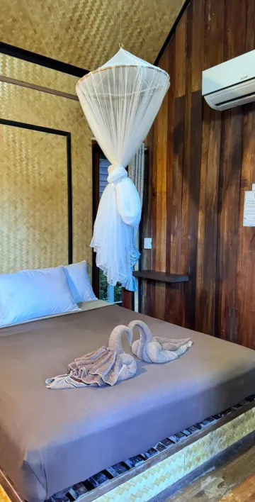 กระท่อมมาตรฐานพร้อมวิวสวน