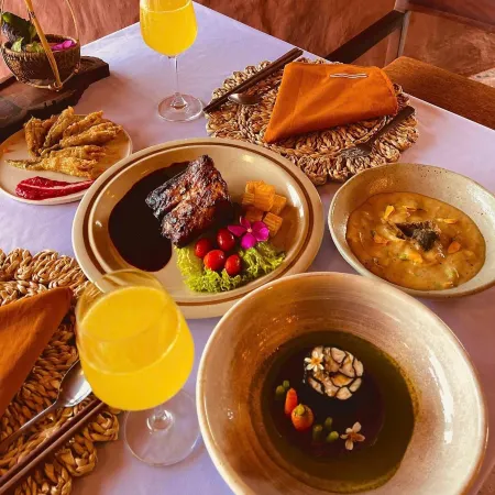 Mekong Silt Ecolodge - Pool Swimming and Free Breakfast