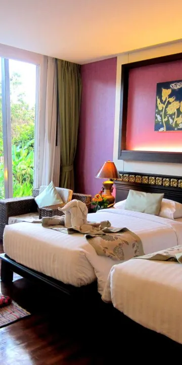 ห้องดีลักซ์ เตียงแฝด