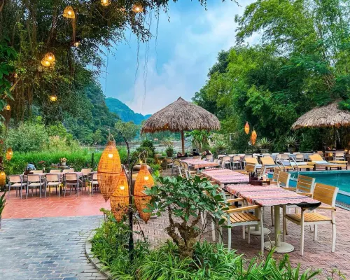 Tam Coc Central Bungalow-Ninh Binh Mahlzeiten Photos