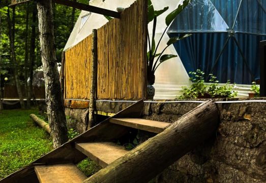 에발랜드 글램핑 리조트 전경