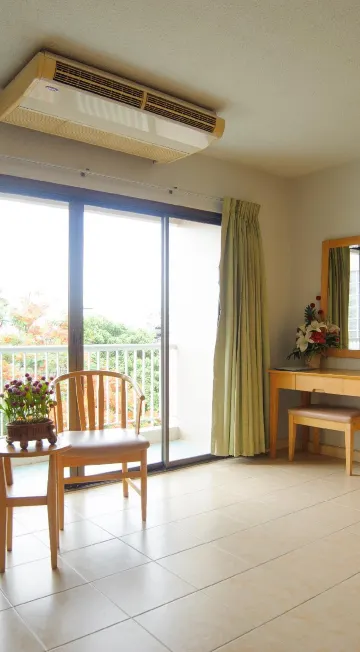 ห้องมาตรฐานเตียงคิงไซส์พร้อมระเบียง