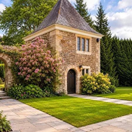 Lewtrenchard Manor Отели в г. Окхемптон