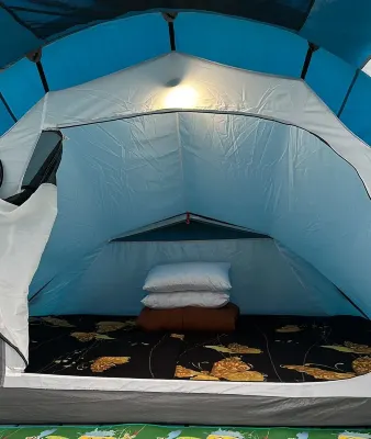 Lembah Nusa Bening76 Riverside Camp Hotell i Karang Tengah