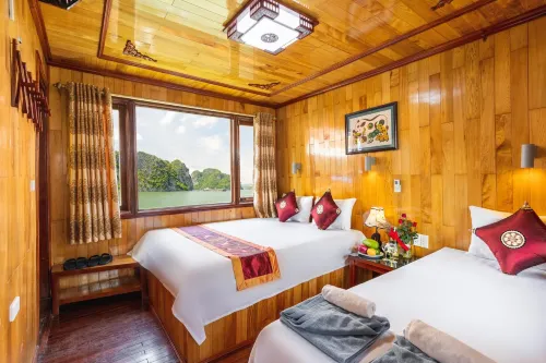 Catba Papillon Garden Bungalow & Resort - pemandangan pegunungan