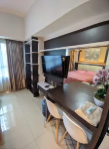 Nice Pool View from Studio Room at Springlake Apartment Summarecon Bekasi