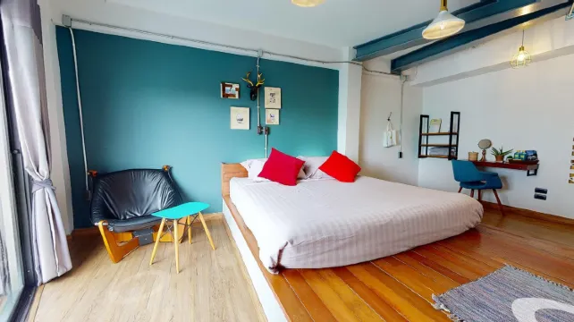 ห้องดีลักซ์พร้อมห้องน้ำส่วนตัว(เตียงคิงไซส์)