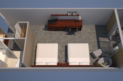 共有エリア コートヤード バイ マリオット デトロイト ディアボーンの写真