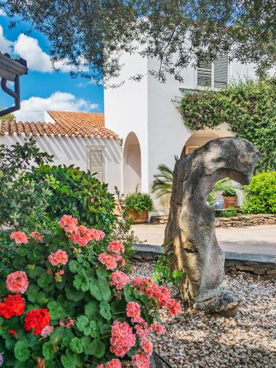 庭 ホテル ドナテーラの写真