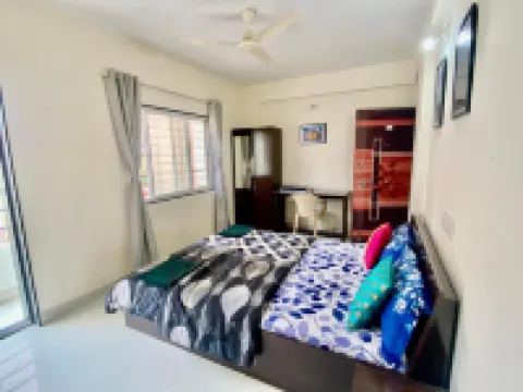 1 BHK Flat with Free Wi Fi Kitchen
