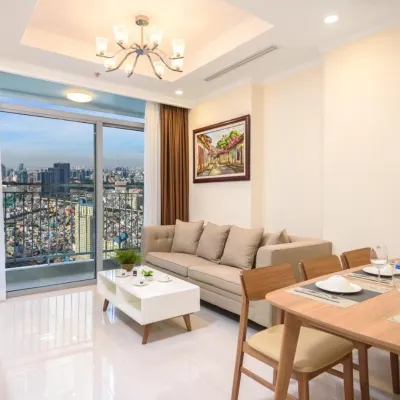 LuxHomes Saigon - Vinhomes Central Park โรงแรมใกล้อาคารแลนด์มาร์ค 81