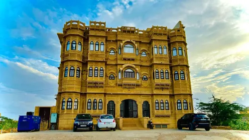 The Jaigarh Palace Jaisalmer - Mountain view