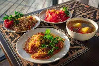 Ak-Sai Travel Oimo Tash Yurt Camp - breakfast